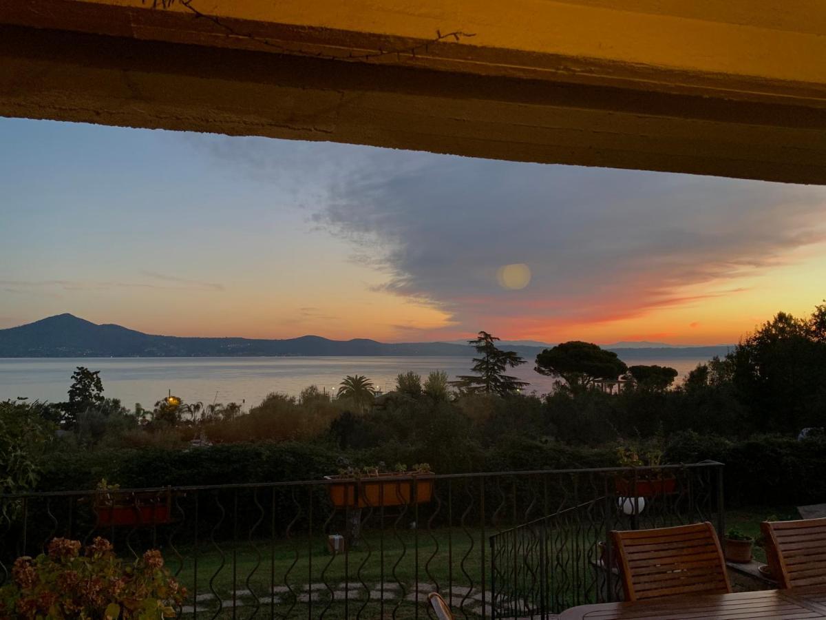 Villa Bel Lago Брачано Екстериор снимка